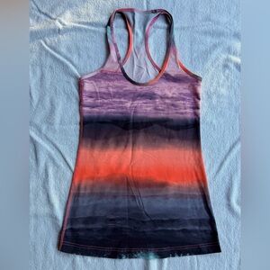 Lululemon Cool Racerback Sunset Women's Tank Top 4